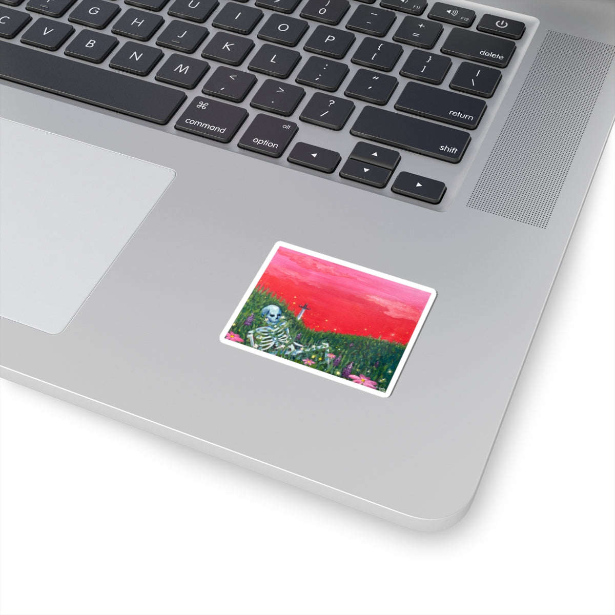 Graveyard Bloom Kiss-Cut Vinyl Sticker