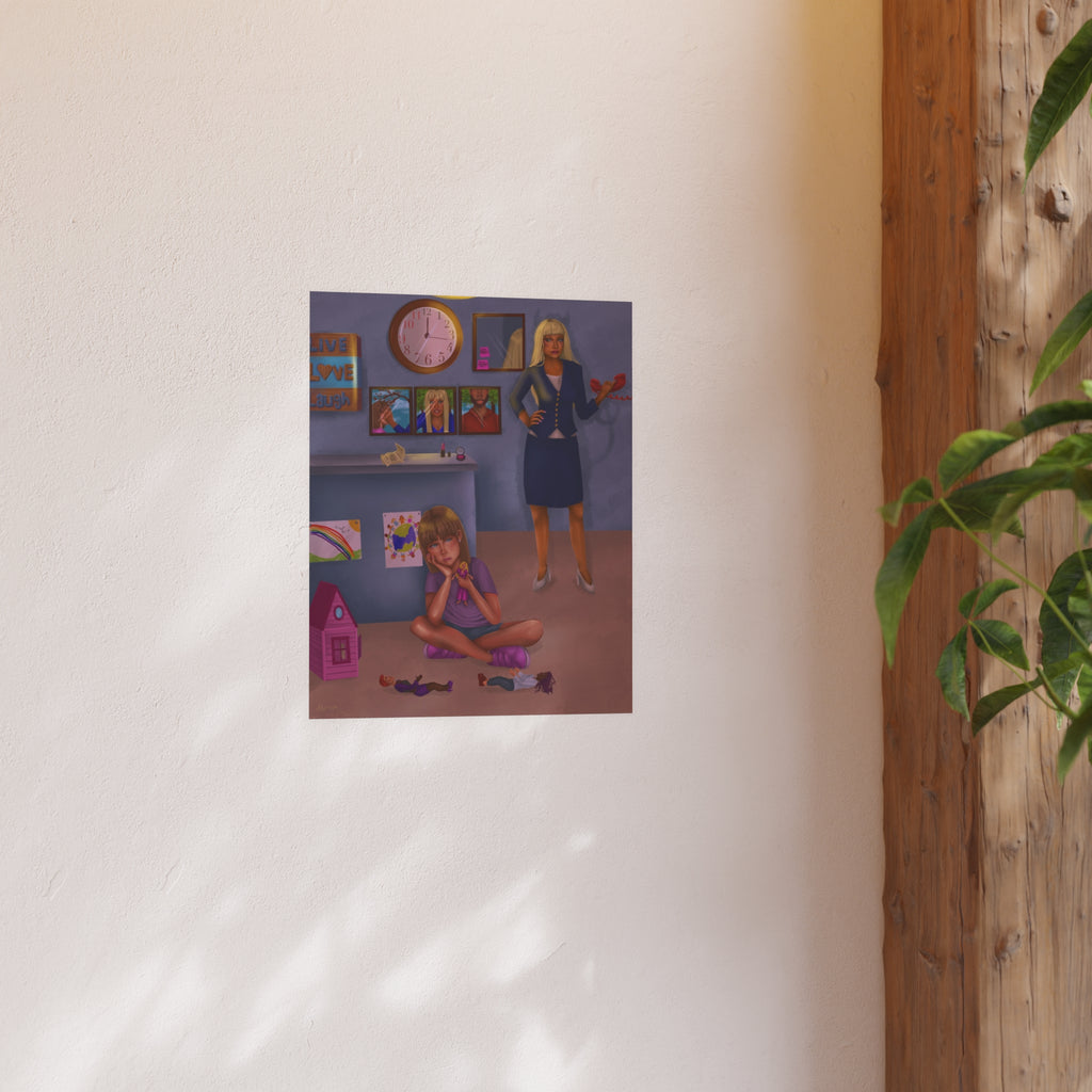 "Lonely Child" Illustration Giclee Print