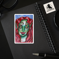 Creepy Mermaid Vinyl Sticker