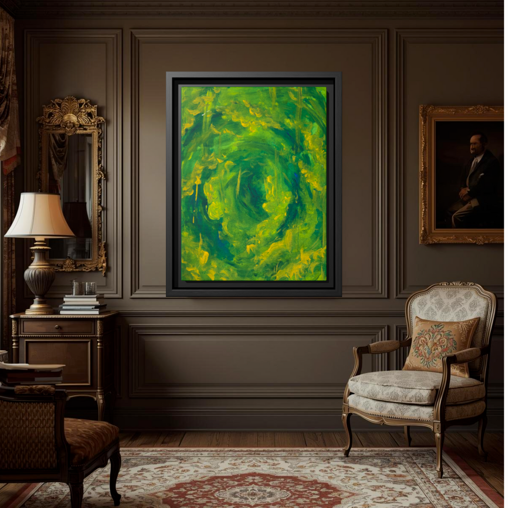 Vibrant Abstract Canvas Art, Home Decor, Wall Hanging, Modern Art, Art for Living Space, Gift for Art Lovers