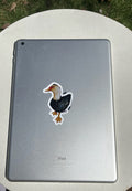 Natural Duck Kiss-Cut Vinyl Sticker